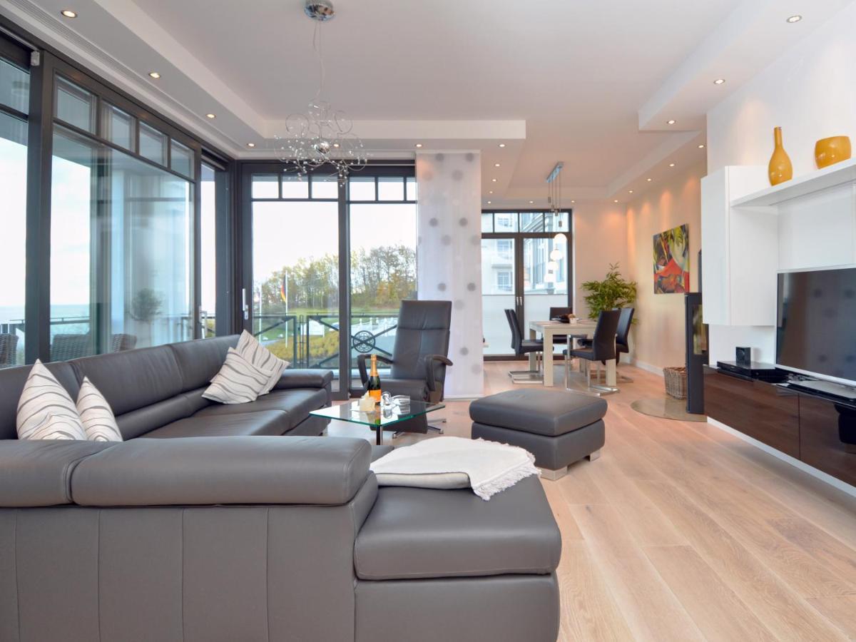 Villa Claire - Meerblicksuite "Sunrise Queen" Sellin  Εξωτερικό φωτογραφία