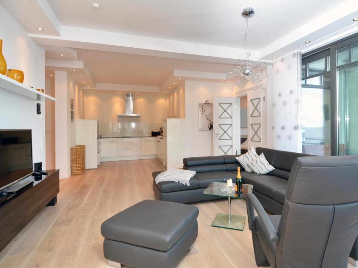 Villa Claire - Meerblicksuite "Sunrise Queen" Sellin  Εξωτερικό φωτογραφία